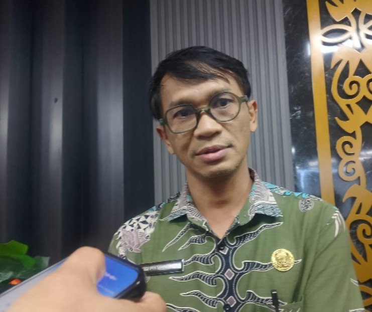 Kepala Bidang Riset dan Inovasi Daerah BRIDA Mimika, Joseph Manggasa, Foto: Lyddia Bahy-Timika Bisnis.com
